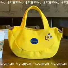 最終価格★かわいい♥キャンパス地バナナトートバッグ