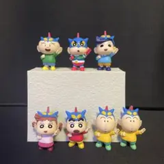 クレヨンしんちゃん みんなでおそろい！マスコット コンプセット 6種7点