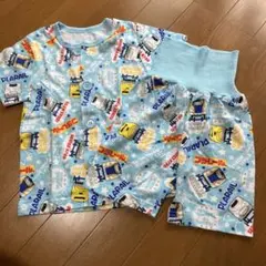 プラレールパジャマ　90サイズ　ほぼ未使用！
