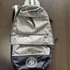 J.PRESS スリングバッグ グレー/ネイビー