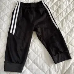 黒いジャージ 130サイズ サイドストライプ