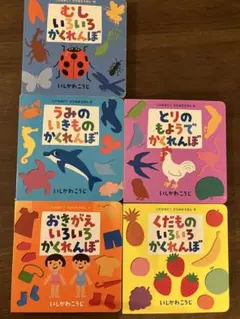 いろいろかくれんぼ絵本セット（5冊）