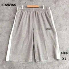 ✨️超美品✨️ケースイス　ウエストゴム　ハーフパンツ　大きいサイズ　XL グレー