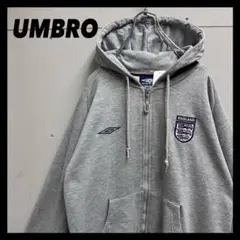 デサント製　UMBRO イングランド代表　ジップパーカー