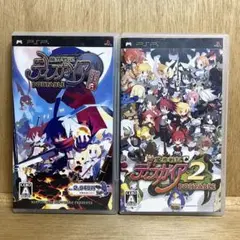 【中古】魔界戦記ディスガイア PORTABLE 通信対戦はじめました 2点セット