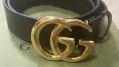GUCCI グッチ レザーベルト グッチベルト イタリア製 正規