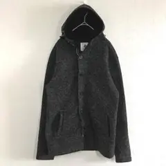 クリエーションキューブ メンズ フード パーカー ジャケット L 起毛