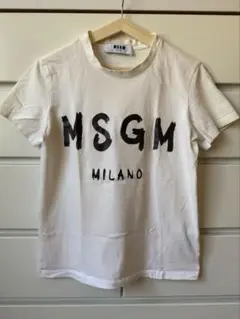MSGM ホワイト Tシャツ