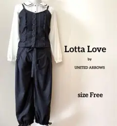 Lotta Love ユナイテッドアローズ サロペット フリーサイズ
