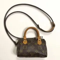 ルイヴィトン モノグラム ミニスピーディー ショルダーストラップ付