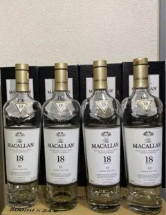 マッカラン18年空箱空瓶×8本