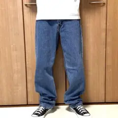 No.587/Levi's550/W34L34/ワイド/オーバー/古着