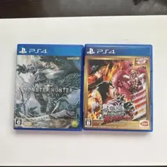 モンスターハンターワールド＆ワンピースバーニングブラッドセット 値下げ⭕️