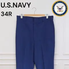 US NAVY ユーティリティトラウザー 34R 米海軍 ワークパンツ