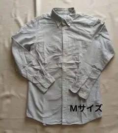 UNIQLO オックスフォードシャツ 長袖 グレー M