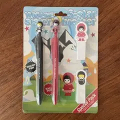 YUKI ツアーグッズ　ゆきんこボールペン　ヒョードルシャープペン　ふせん