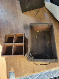 レトロ木箱
