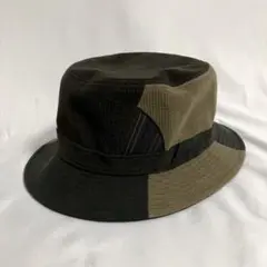 美品 Borsalino クレイジーパターン バケットハット ボルサリーノ