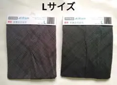 ユニクロ エアリズム デオドラント ステテコ2枚(Lサイズ)前あき