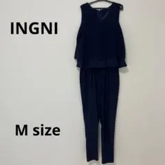 【INGNI 】オールインワン　M size ネイビー
