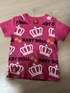 BABY DOLL クラウン柄 Tシャツ 100cm