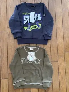 【新品】子供用トレーナー2枚