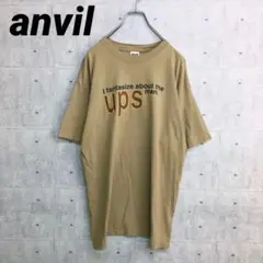 x0199 アンビル Tシャツ ベージュ L
