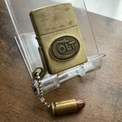 ZIPPO COLT 弾丸＆拳銃付きオイルライター 1999年製 ZIPPO COLT 弾丸＆拳銃付きオイルライター 1999年製 メンズ