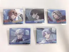 【エイトリ】朝班 スクエア缶バッジ 缶バッジ