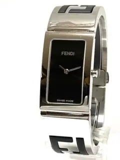 美品 FENDI フェンディ 電池新品交換済 レディース腕時計 バングルウォッチ