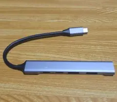 薄型Type-Cハブ USB3.2 (USB4ポート)100w