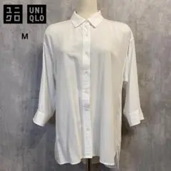 UNIQLO レーヨンブラウス（7分袖） *美品*