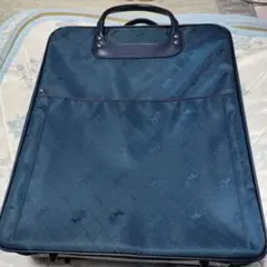 ★美品　着物持ち運びバッグ 和装 着物 収納ケース 着物バッグ　紺色