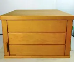 上置　箪笥　木製　開き戸