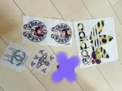 ヒステリックミニ CHANEL アディダス クロムハーツ アイロンシート 4点