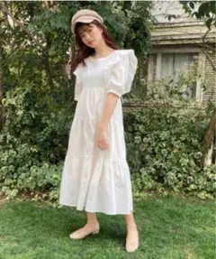 マジェスティックレゴン 白 ワンピース