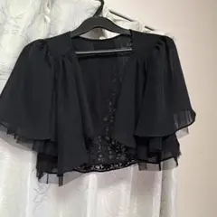 アクシーズファム 黒レースボレロ
