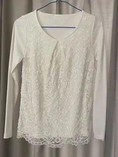 レースのカットソー　試着のみ