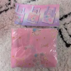 リトルツインスターズ エコバッグ ピンク