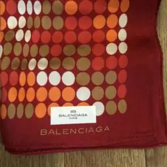 【未使用】BALENCIAGA バレンシアガ ハンカチ