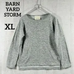 バーンヤードストーム【O】長袖 ラウンドネック カットソー テールカット