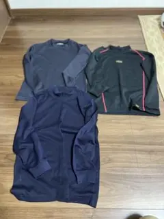 長袖アンダーシャツ ネイビー 150