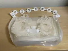 値下げ mamekurogouchi マメクロゴウチ ビニールチェーンバッグ