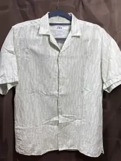 ZARA ザラ　オープンカラーシャツ USA（Sサイズ）　日本（Mサイズ）