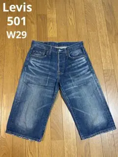 Levis 501 W29 ハーフデニム 501-01 フィリピン製