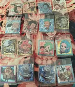 ワンピースウエハースシールセット