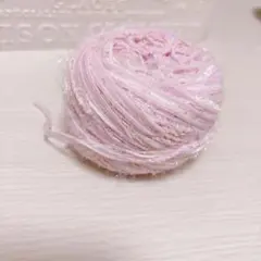 ピンク引揃え糸