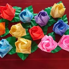 折り紙バラ 12個セット(カワサキローズ)