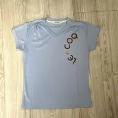 ルコック　 Tシャツ 160サイズ ライトブルー