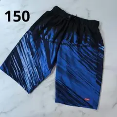 エドウィン 水着 150サイズ 青黒グラデーションプール海ハーフパンツ